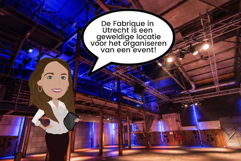 Een event organiseren in de Fabrique in Utrecht | Event laten organiseren door goMICE - Don't go without us!