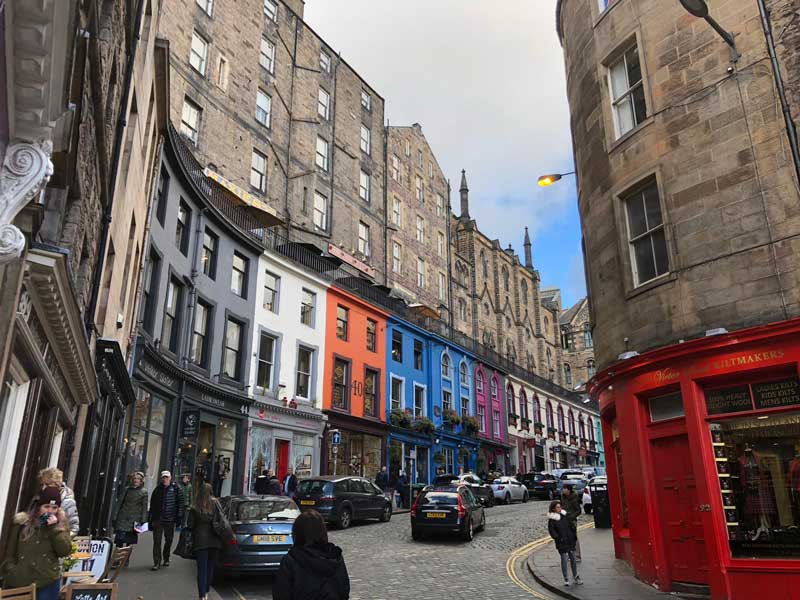 Een jubileumreis naar Edinburgh gecombineerd met inspecties in Glasgow