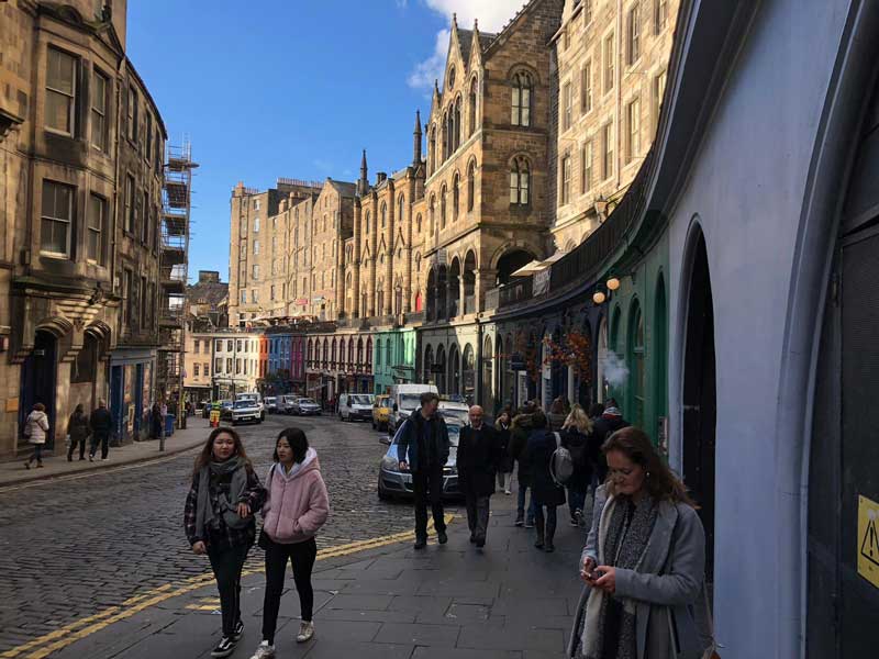 Een jubileumreis naar Edinburgh gecombineerd met inspecties in Glasgow